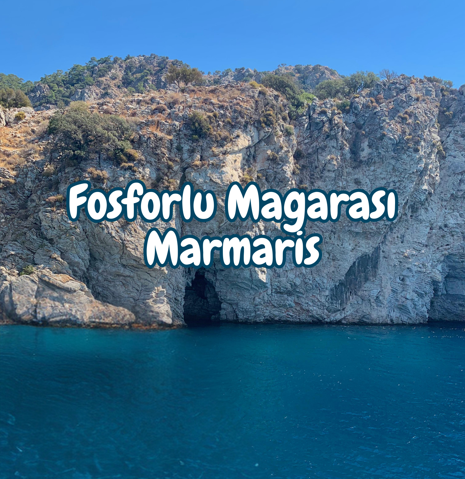 Fosforlu Mağara Marmaris