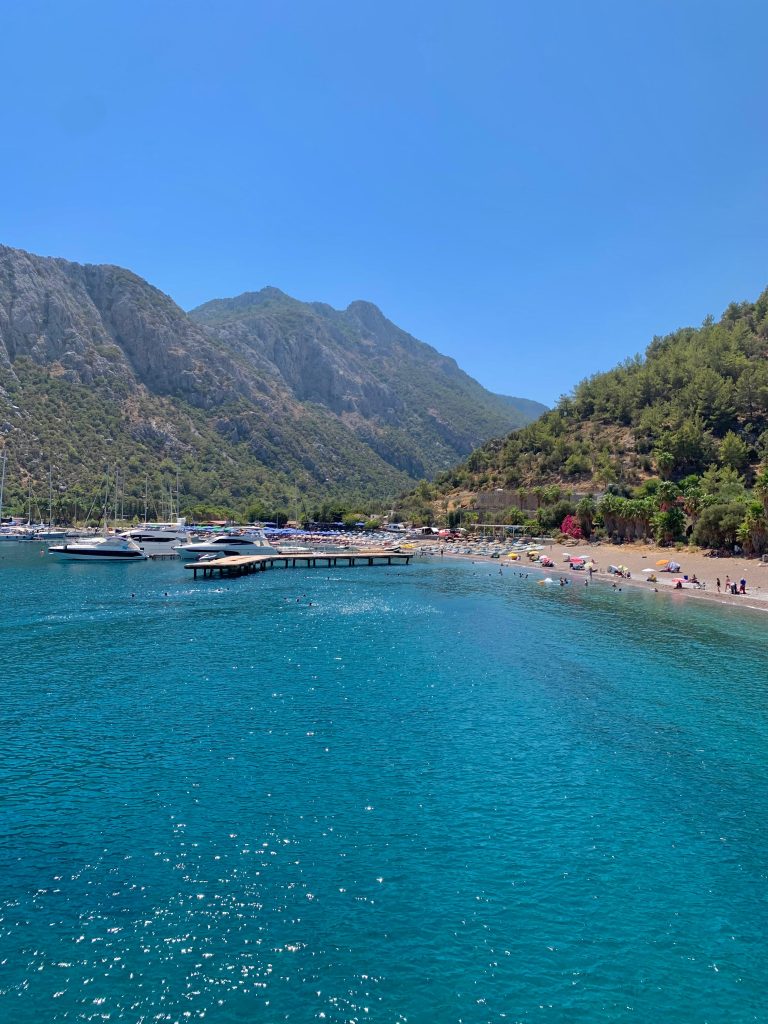 Çiflik Koyu Plajı Marmaris Muğla